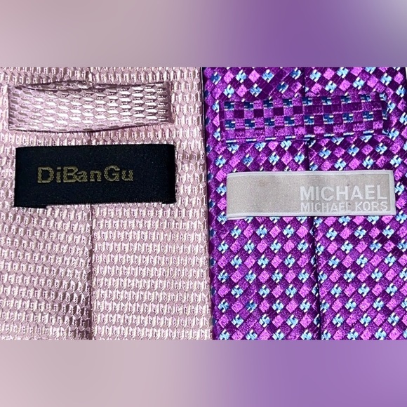 Luxury 5pc Multi Brand Mens Tie Lot Bundle Excellent Condition! - Picture 6 of 8